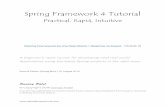 Spring Framework 4 Tutorial