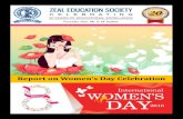 Report on Women's Day Celebration