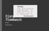 Django rest framework