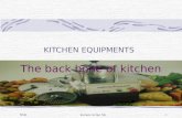 Kitchen equipments