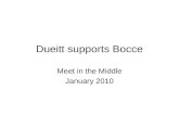Dueitt Supports Bocce