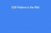 ES6 patterns in the wild