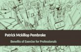 Patrick Mckillop Pembroke : Benefits of Exercise for Professionals