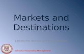 Tour 103 Markets and destinations