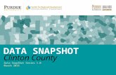 Clinton County Data Snapshot