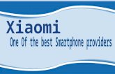 Xiaomi One Of The Best Smartphones Providers
