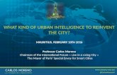 Smart mauritius keynote "What kind of urban intelligence to reinvent the city?"