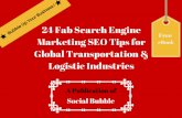 24 fab search engine marketing seo tips for global transportation & logistic industries
