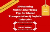 20 stunning online advertising tips for global transportation & logistic industries