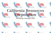California Resources Corporation PowerPoint