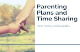 Parenting Plan and Time Sharing