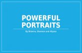 Powerful portraits presentation