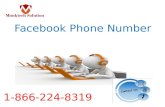 Dial 1-866-224-8319 Facebook phone number