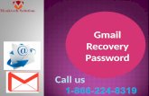 Gmail Recovery Password: A Gmail Support System 1-866-224-8319
