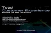 Customer Experience Total Customer Experience