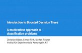 Introduction to Boosted Decision Trees A multivariate approach to ...