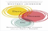 Dare, Dream, Do, Whitney Johnson