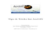 Tips & Tricks for ArcGIS