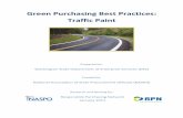 Green Purchasing Best Practices: Traffic Paint