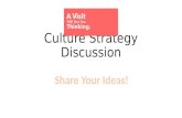 Culture strategy discussion at sc