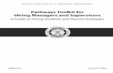 Pathways Toolkit for Hiring Manager and Supervisors