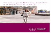 Pre-arrival guide for Global Bachelor's and Master's students 2016