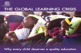 The Global learning crisis: why every child deserves a quality ...