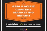 The Asia Pacific Content Marketing Report 2016