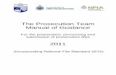 The Prosecution Team Manual of Guidance 2011