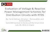 Evaluation of Voltage & Reactive Power Management Schemes for ...