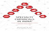 SPECIALTY CHEMICALS IN INDIA