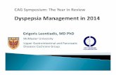 Dyspepsia Management in 2014