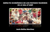 Impacto económico de los festejos taurinos en La Vall d'Uixó