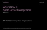 What's New in Apple Device Management