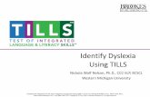 Identify Dyslexia Using TILLS