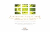 European key IT and Management Issues & Trends for 2014