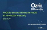 ArcGIS for Server and Portal for ArcGIS: An introduction to security