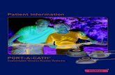 PORT-A-CATH® Patient Information