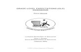 GRADE-LEVEL EXPECTATIONS (GLE) HANDBOOK