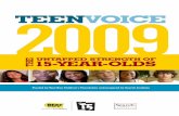 Teen Voice 2009: The Untapped Strengths of 15-Year-Olds
