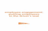 employee engagement: putting employees in the driver's seat