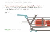 Parent reading guide for “Just Shopping with Mom” by Mercer Mayer