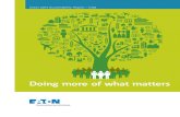 Eaton 2014 Sustainability Report - India