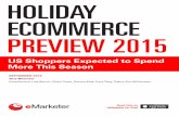 holiday ecommerce preview 2015: us shoppers expected to spend ...