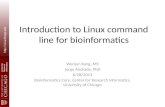 Introduction to Linux command line for bioinformatics