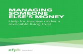 Guide for Trustees under a Revocable Living Trust - CFPB