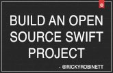 Build An Open Source Swift Project