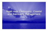 Ngati Awa Customary, Coastal and Kaimoana Management