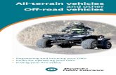All-Terrain Vehicles and other Off-Road Vehicles