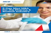 5-Day Mini MBA For the Pharma & Biotech Industry